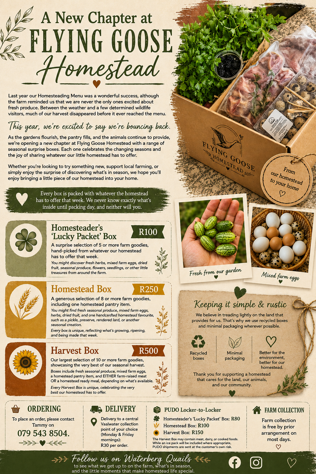 homesteading boxes